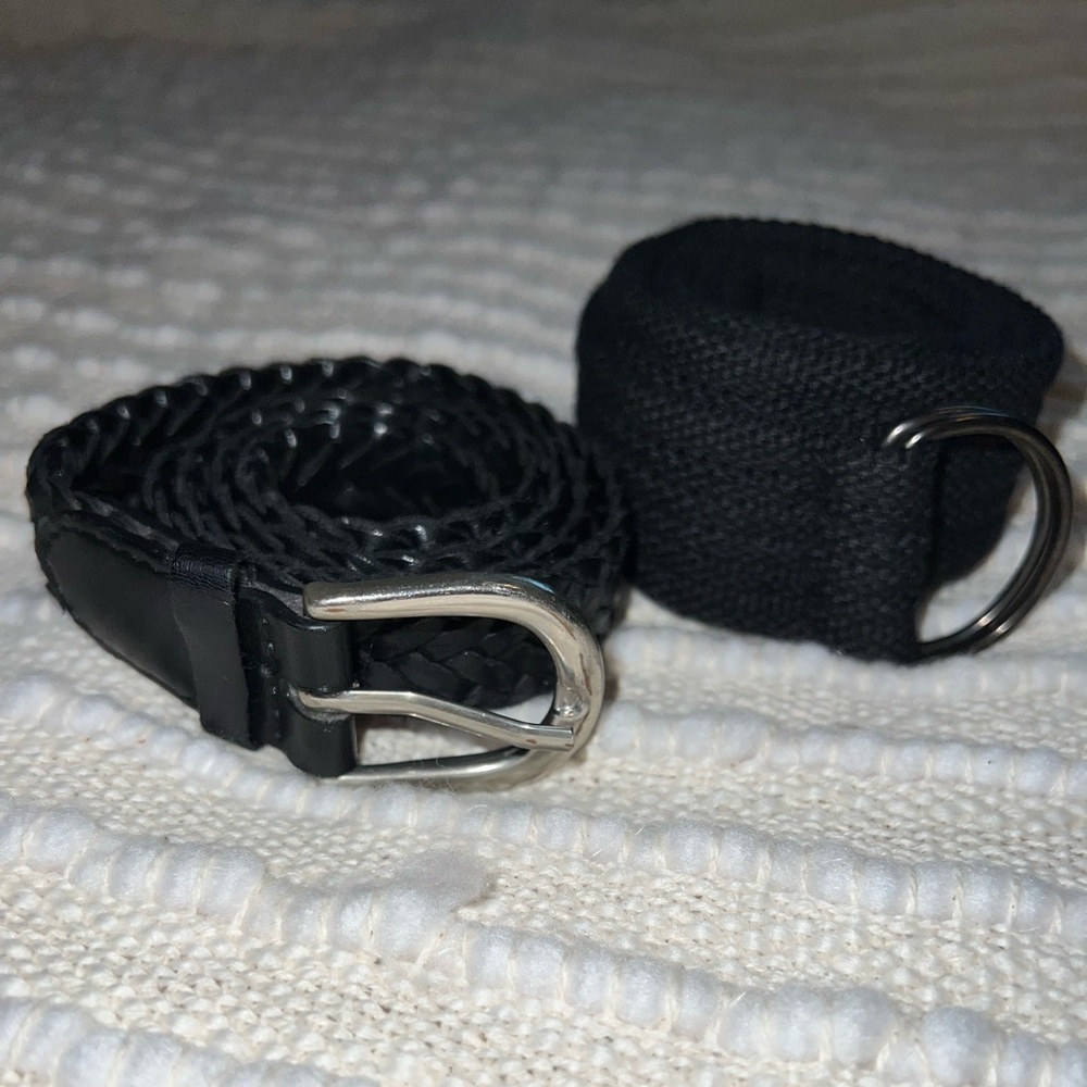 Set of Two Boy’s Belts Size XL